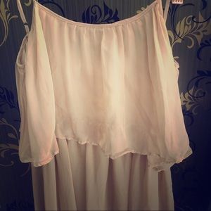 Romeo & Juliet Couture Nude Dress